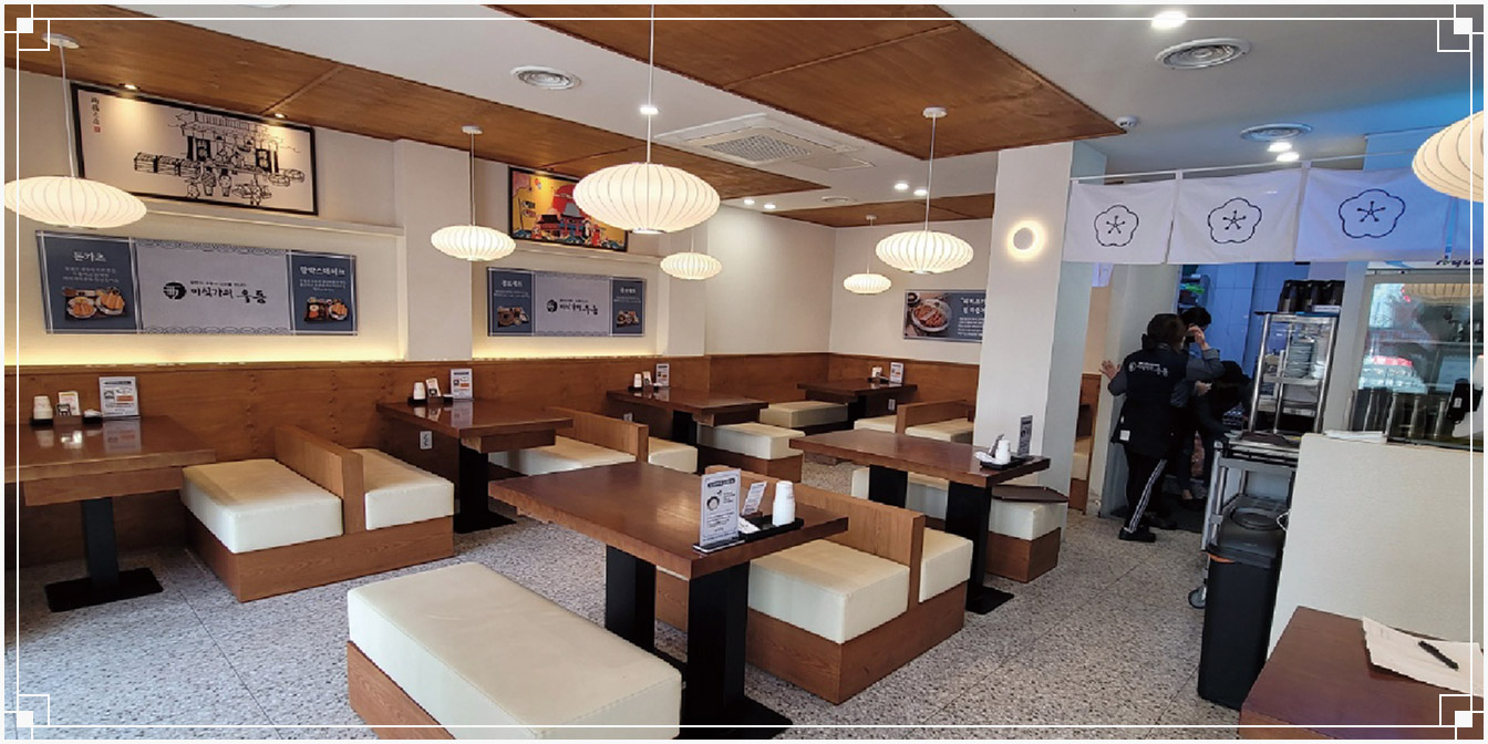 미식가의우동 인테리어 2