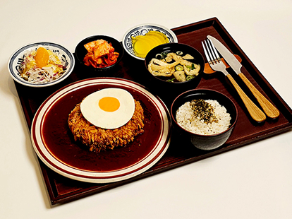 매운함박카츠 정식