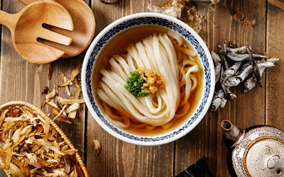 미식가의 우동 음식사진